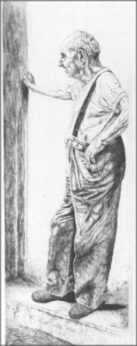 Vecchio sulla soglia