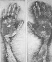Le mani aperte come occhi