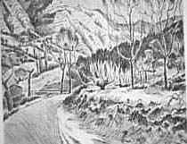 Neve lungo il Santerno