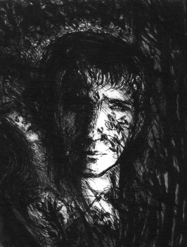 Giovane pensoso